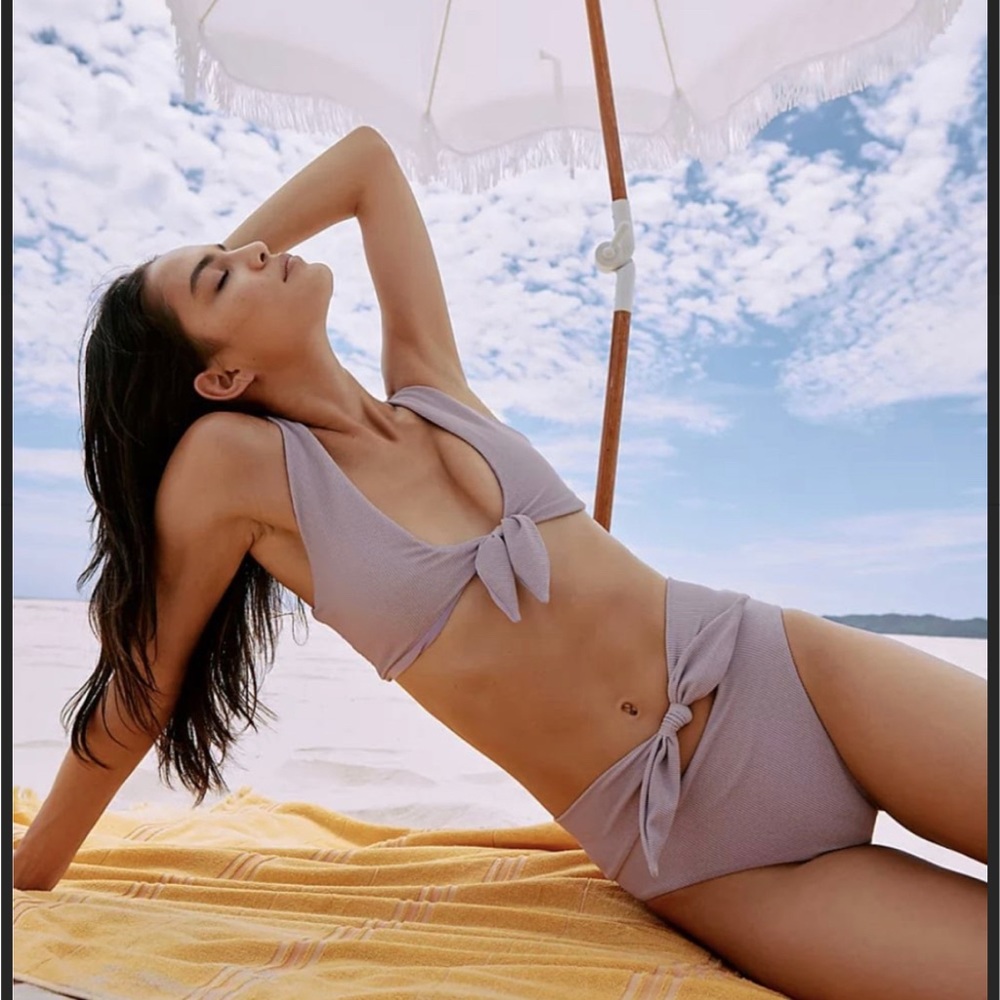 Beach Riot Rib Dallas Bikini Top and Rib Emma Bikini Bottoms